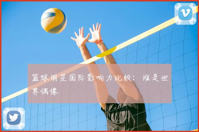 篮球明星国际影响力比较:谁是世界偶像